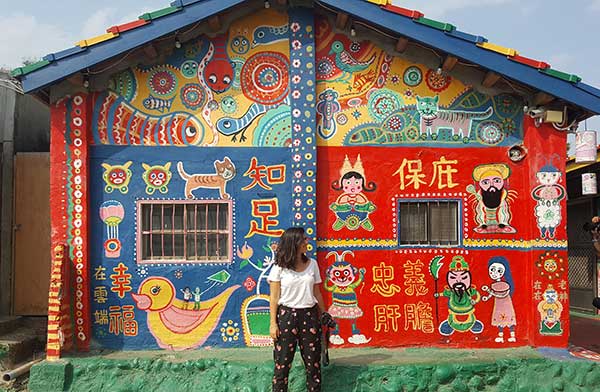 Rainbow Village de Taichung: el soldado que revivió una aldea a brochazos